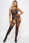2455 Heather Bodystocking