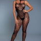 2055 Midnight Desire Bodystocking